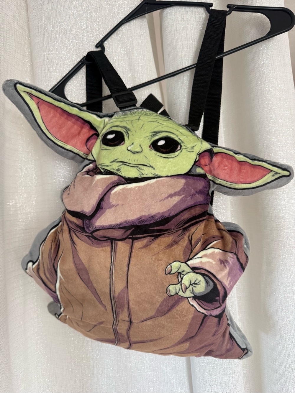 Disney Star Wars Mandalorian"The Child" Baby Yoda 3D Plush Unisex Backpack